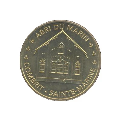 Monnaie de Paris Tourist Token - Combrit Sainte-Marine - Abri du marin front