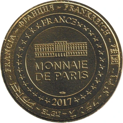 Monnaie de Paris Tourist Token - Cordes sur Ciel Cité médiévale back