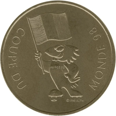 Monnaie de Paris Tourist Token - Coupe du monde front