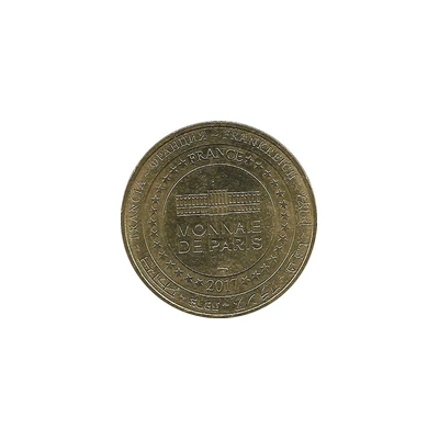 Monnaie de Paris Tourist Token - Côte d'Albâtre Fécamp Normandie - Le port de plaisance back