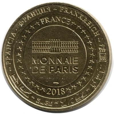 Monnaie de Paris Tourist Token - Dieppe Festival international de cerf-volant back
