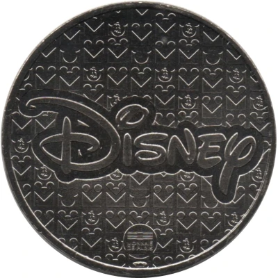 Monnaie de Paris Tourist Token - Disney Daisy and Donald ND back