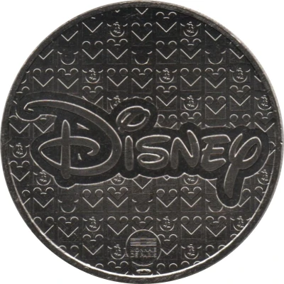 Monnaie de Paris Tourist Token - Disney Mickey and Donald ND back