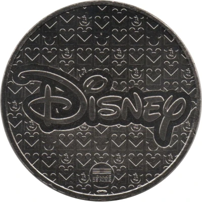 Monnaie de Paris Tourist Token - Disney Mickey and Pluto ND back