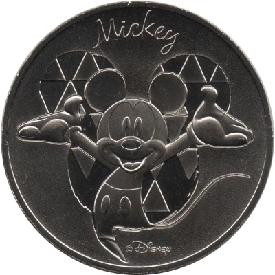 Monnaie de Paris Tourist Token - Disney Mickey ND front