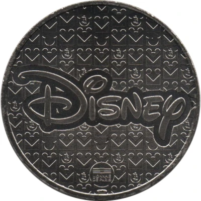 Monnaie de Paris Tourist Token - Disney Minnie and Mickey ND back