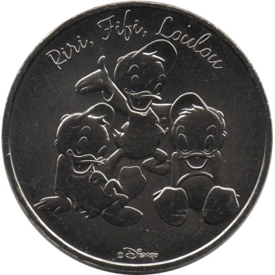 Monnaie de Paris Tourist Token - Disney Riri, Fifi, Loulou ND front