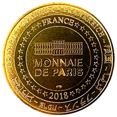 Monnaie de Paris Tourist Token - Disneyland Paris back