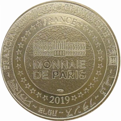 Monnaie de Paris Tourist Token - Disneyland Paris Mouse Party back