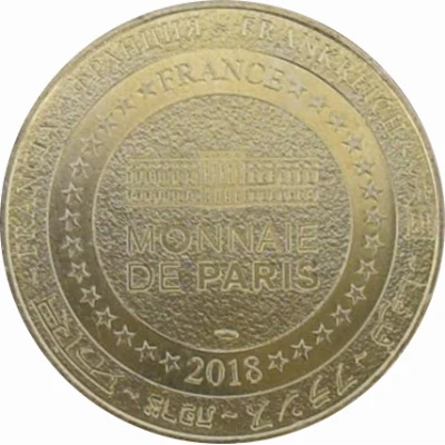 Monnaie de Paris Tourist Token - Disneyland Paris Tic et Tac back