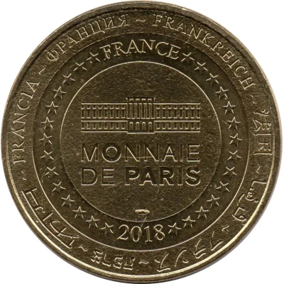 Monnaie de Paris Tourist Token - Disneyland Star Tours - L'aventure continue back
