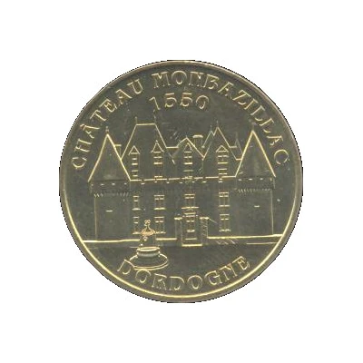 Monnaie de Paris Tourist Token - Dordogne Château Monbazillac front