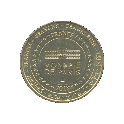 Monnaie de Paris Tourist Token - Dordogne Château Monbazillac back