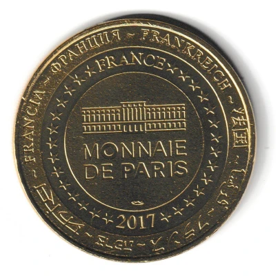 Monnaie de Paris Tourist Token - Ecomusée Creusot Montceau Château de la Verrerie back