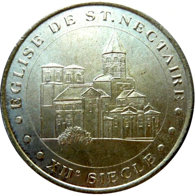 Monnaie de Paris Tourist Token - Eglise de St-Nectaire XIIe siècle ND front
