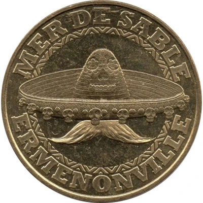 Monnaie de Paris Tourist Token - Ermenonville Mer de Sable - Le sombrero front