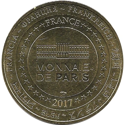 Monnaie de Paris Tourist Token - Essoyes Maison des Renoir back