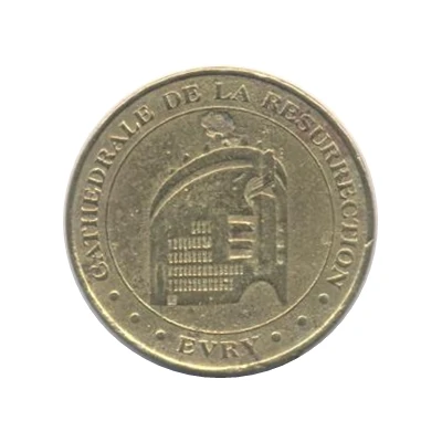 Monnaie de Paris Tourist Token - Evry Cathédrale de la Résurrection front