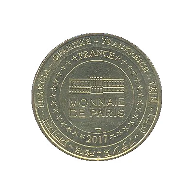 Monnaie de Paris Tourist Token - Evry Cathédrale de la Résurrection back