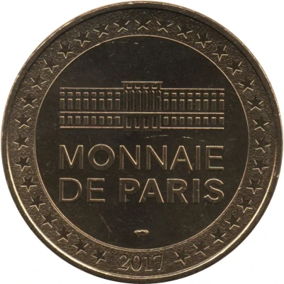 Monnaie de Paris Tourist Token - Exposition À pied d'œuvr s back