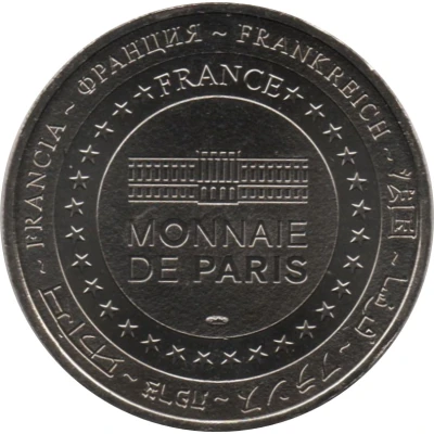 Monnaie de Paris Tourist Token - Falbala ND back