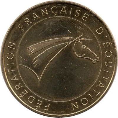 Monnaie de Paris Tourist Token - Fédération Française d'Equitation front