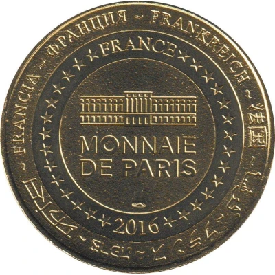 Monnaie de Paris Tourist Token - Fleuriel Historial du paysan soldat back