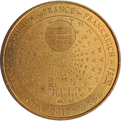 Monnaie de Paris Tourist Token - Fort de Brégançon back