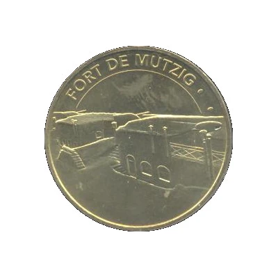 Monnaie de Paris Tourist Token - Fort de Mutzig front