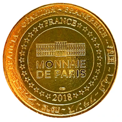 Monnaie de Paris Tourist Token - Fortifications Vauban 10 ans au Patrimoine Mondial de l'Unesco back