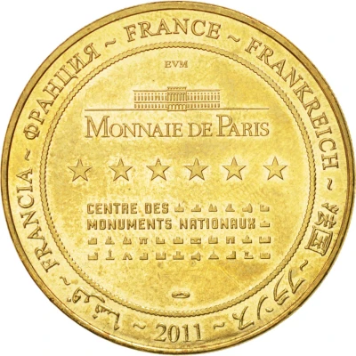 Monnaie de Paris Tourist Token - Fréjus Cloître de la cathédrale Saint Léonce back