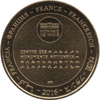 Monnaie de Paris Tourist Token - Fréjus Cloître de la cathédrale Saint Léonce back
