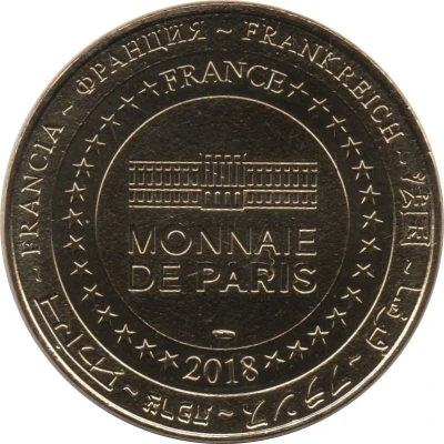 Monnaie de Paris Tourist Token - Futuroscope 3 Pavillons back