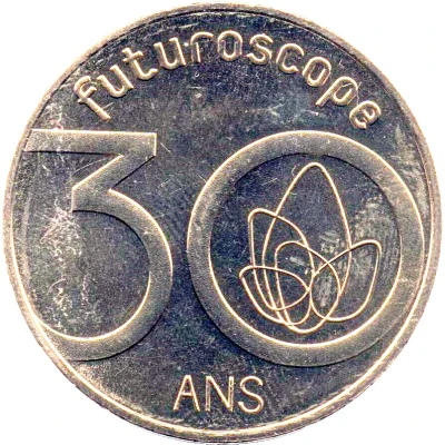 Monnaie de Paris Tourist Token - Futuroscope 30 ans front