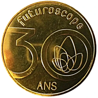 Monnaie de Paris Tourist Token - Futuroscope 30 ans front