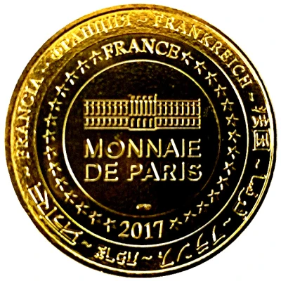 Monnaie de Paris Tourist Token - Futuroscope 30 ans back