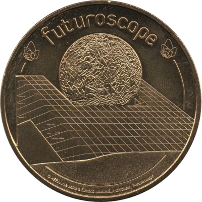 Monnaie de Paris Tourist Token - Futuroscope Aréna front