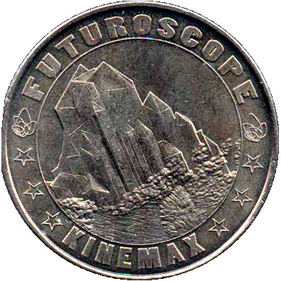 Monnaie de Paris Tourist Token - Futuroscope Kinémax front