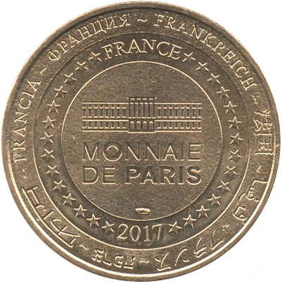 Monnaie de Paris Tourist Token - Futuroscope L'Extraordinaire Voyage back