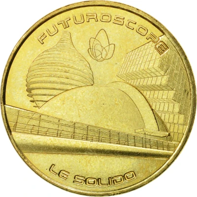 Monnaie de Paris Tourist Token - Futuroscope Le Solido front