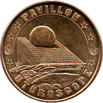 Monnaie de Paris Tourist Token - Futuroscope Pavillon front