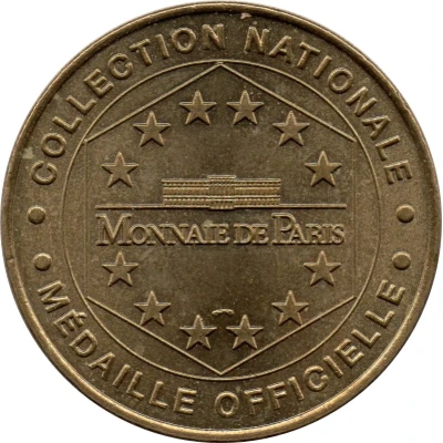 Monnaie de Paris Tourist Token - Galeries Lafayette Paris 1999 ND back