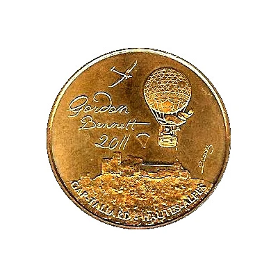 Monnaie de Paris Tourist Token - Gap-Tallard Coupe Gordon Bennett front