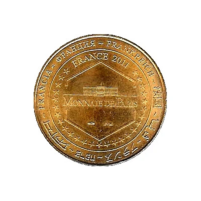 Monnaie de Paris Tourist Token - Gap-Tallard Coupe Gordon Bennett back