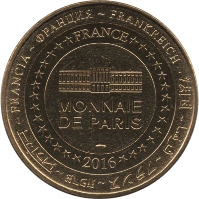 Monnaie de Paris Tourist Token - Grande Guerre Commonwealth back