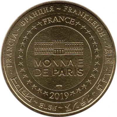 Monnaie de Paris Tourist Token - Grotte des Demoiselles Les chauves-souris et la Vierge à l'Enfant back