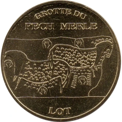 Monnaie de Paris Tourist Token - Grotte du Pech Merle front