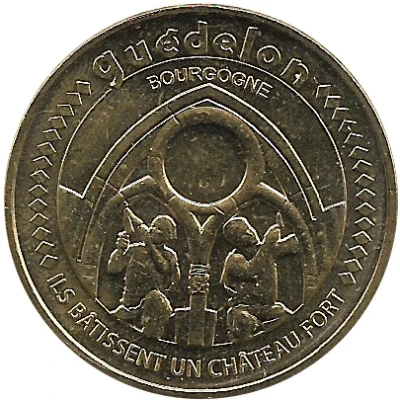 Monnaie de Paris Tourist Token - Guédelon front