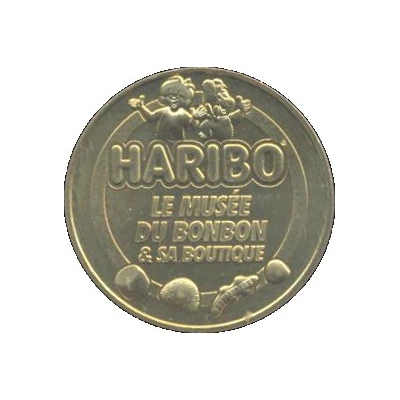 Monnaie de Paris Tourist Token - Haribo Le Musée du Bonbon and sa boutique front