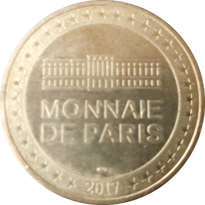 Monnaie de Paris Tourist Token - Honfleur Eglise Sainte-Catherine back
